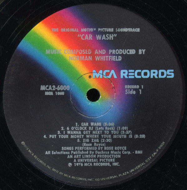 Norman Whitfield ~ Car Wash (Original Motion Picture Soundtrack) (Vinyl) - Djungel & Jazz