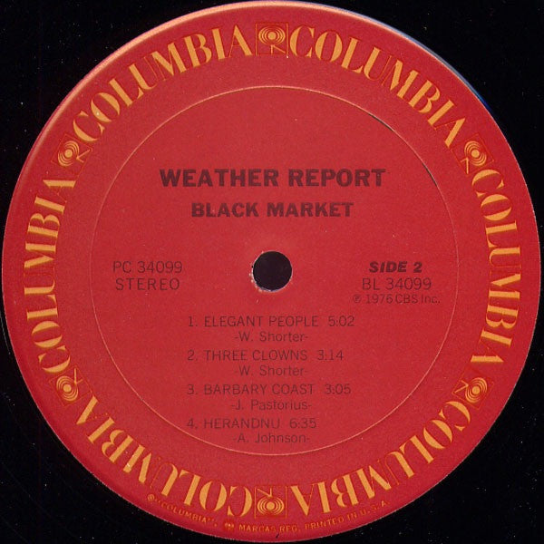 Weather Report ~ Black Market (Vinyl) - Djungel & Jazz