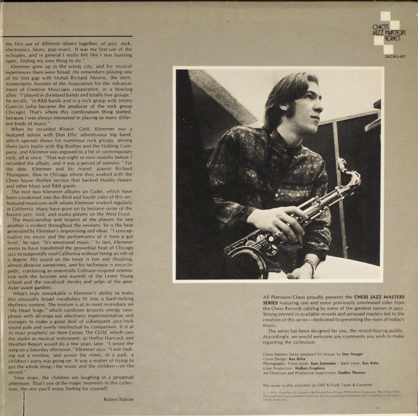 John Klemmer : Magic Moments (2xLP, Comp)
