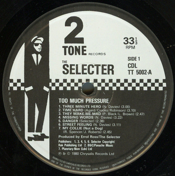 The Selecter ~ Too Much Pressure (Vinyl) - Djungel & Jazz