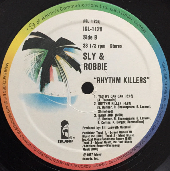 Sly & Robbie ~ Rhythm Killers (Vinyl) - Djungel & Jazz