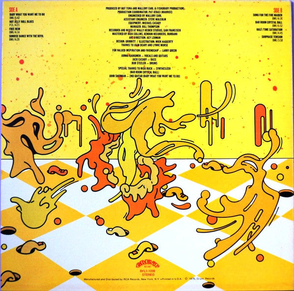 Hot Tuna ~ Yellow Fever (Vinyl) - Djungel & Jazz