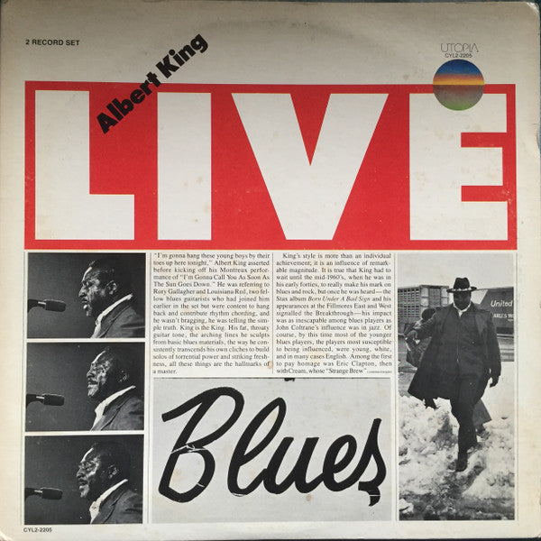 Albert King ~ Albert Live (Vinyl) - Djungel & Jazz