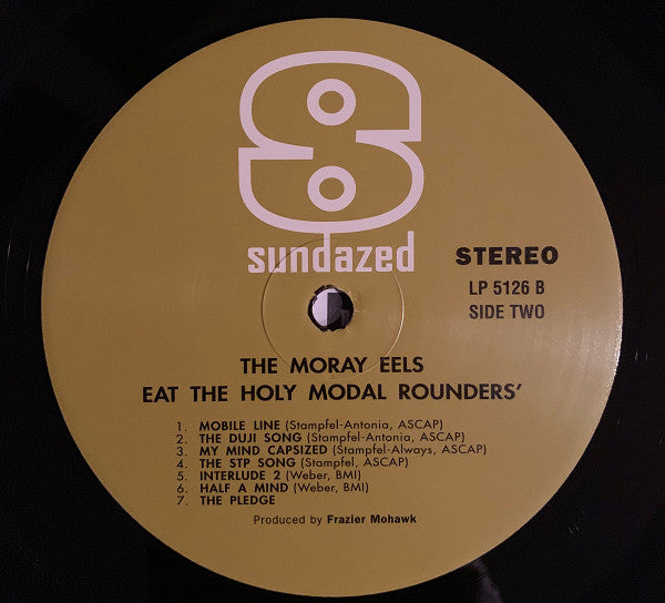 The Holy Modal Rounders : The Moray Eels Eat The Holy Modal Rounders (LP, Album, RE, 180)