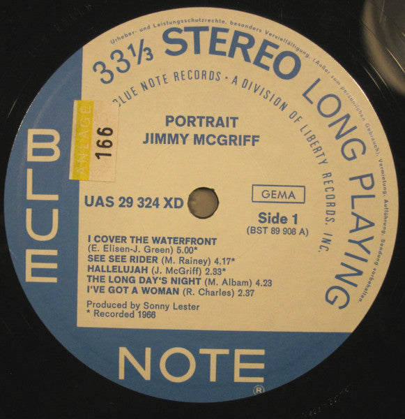 Jimmy McGriff ~ Portrait (Vinyl) - Djungel & Jazz