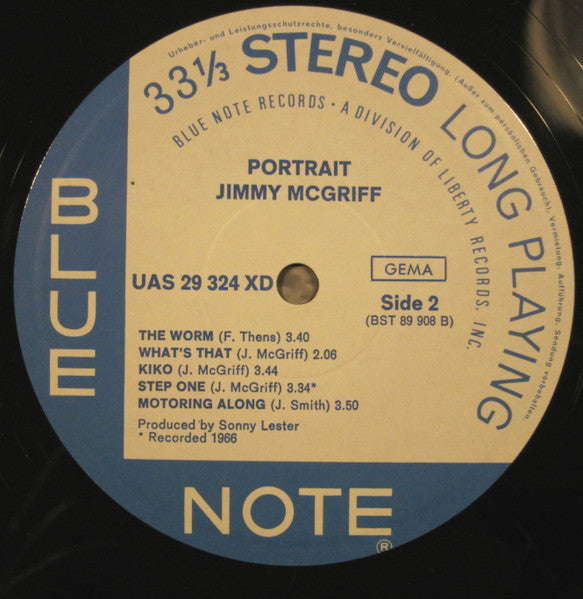 Jimmy McGriff ~ Portrait (Vinyl) - Djungel & Jazz