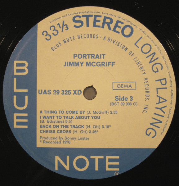 Jimmy McGriff ~ Portrait (Vinyl) - Djungel & Jazz