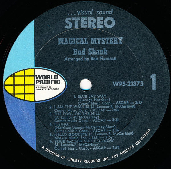 Bud Shank : Magical Mystery (LP, Album)