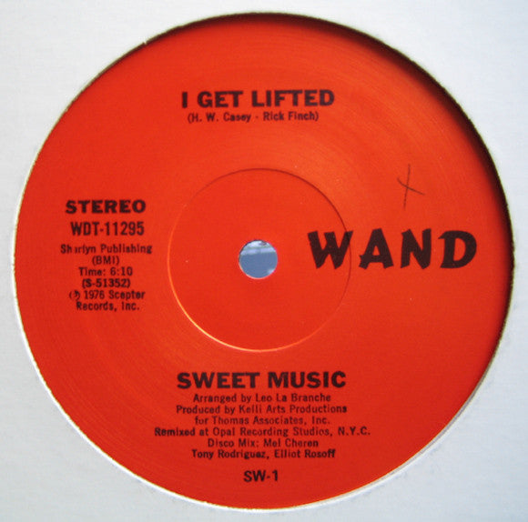 Jesse Green / Sweet Music : Nice & Slow / I Get Lifted (12")