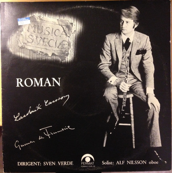 Musica Sveciæ, Sven Verde, Alf Nilsson ~ Roman / Lars Erik Larsson / Gunnar De Frumerie (Vinyl) - Djungel & Jazz