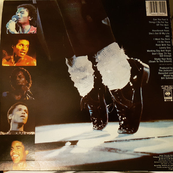 The Jacksons ~ Live (Vinyl) - Djungel & Jazz