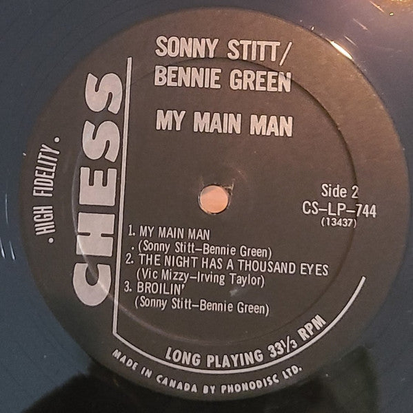 Sonny Stitt And Bennie Green ~ My Main Man (Vinyl) - Djungel & Jazz