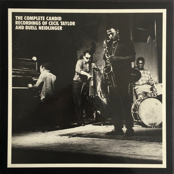 Cecil Taylor And Buell Neidlinger ~ The Complete Candid Recordings Of Cecil Taylor And Buell Neidlinger (Vinyl) - Djungel & Jazz