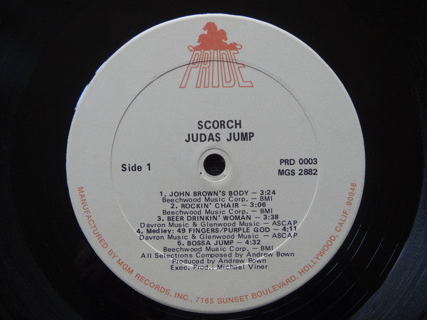 Judas Jump : Scorch (LP, Album)