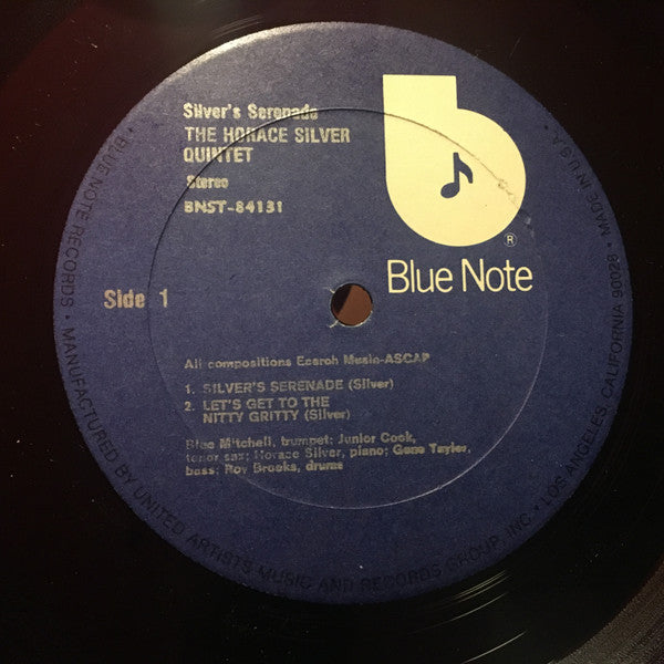 The Horace Silver Quintet ~ Silver's Serenade (Vinyl) - Djungel & Jazz