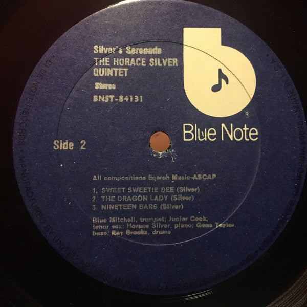 The Horace Silver Quintet ~ Silver's Serenade (Vinyl) - Djungel & Jazz