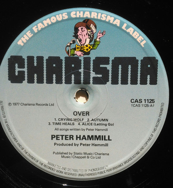 Peter Hammill ~ Over (Vinyl) - Djungel & Jazz