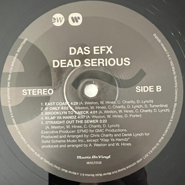 Das EFX ~ Dead Serious (Vinyl) - Djungel & Jazz