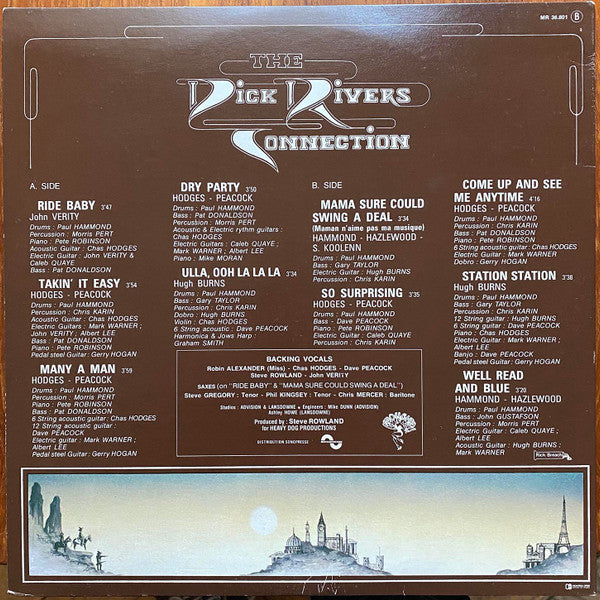 Dick Rivers ~ The Dick Rivers Connection (Vinyl) - Djungel & Jazz