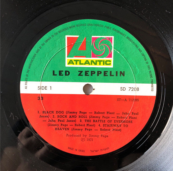 Led Zeppelin : Untitled (LP, Album)