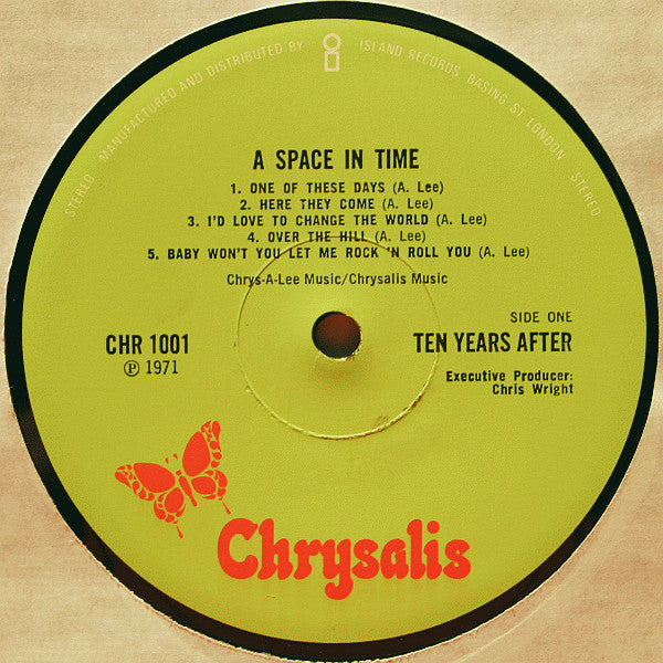Ten Years After ~ A Space In Time (Vinyl) - Djungel & Jazz