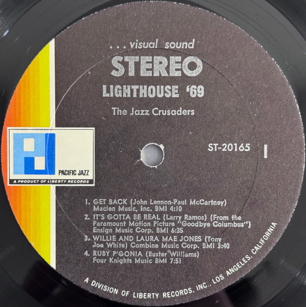 The Jazz Crusaders ~ Lighthouse ´69 (Vinyl) - Djungel & Jazz