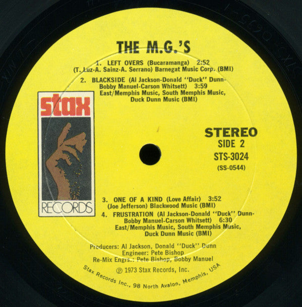 The MG's ~ The MG's (Vinyl) - Djungel & Jazz