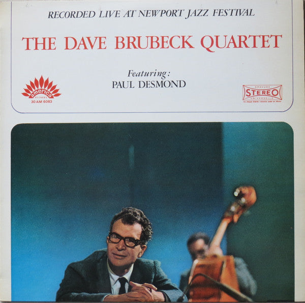 The Dave Brubeck Quartet Featuring: Paul Desmond ~ Recorded Live At Newport Jazz Festival (Vinyl) - Djungel & Jazz