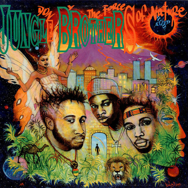 Jungle Brothers ~ Done By The Forces Of Nature (Vinyl) - Djungel & Jazz
