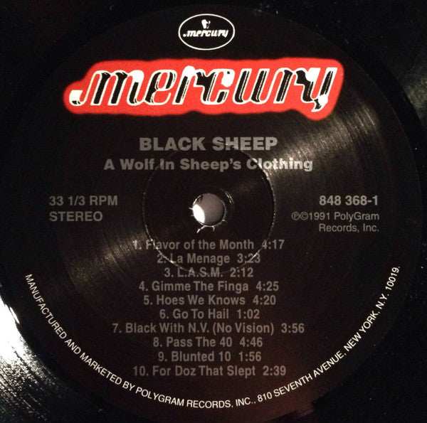 Black Sheep ~ A Wolf In Sheep's Clothing (Vinyl) - Djungel & Jazz