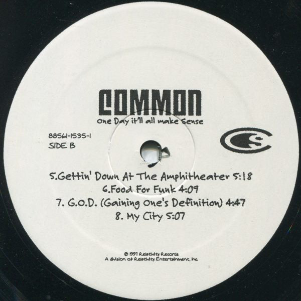 Common ~ One Day It'll All Make Sense (Vinyl) - Djungel & Jazz