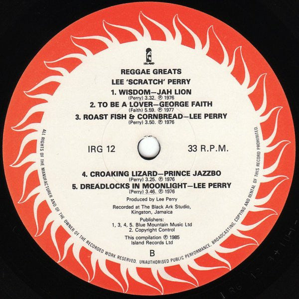Lee Perry ~ Reggae Greats: Lee Perry (Vinyl) - Djungel & Jazz