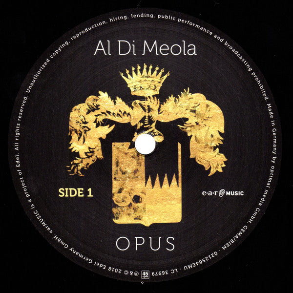 Al Di Meola ~ Opus (Vinyl) - Djungel & Jazz