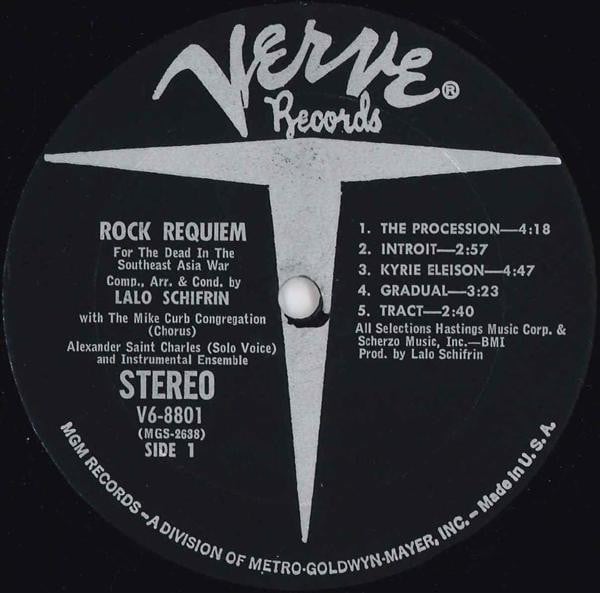 Lalo Schifrin : Rock Requiem (LP, Album)