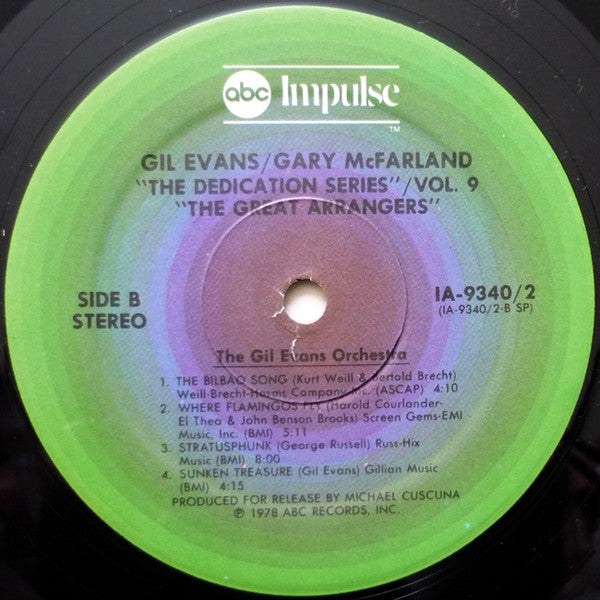 Gil Evans / Gary McFarland ~ The Great Arrangers (Vinyl) - Djungel & Jazz