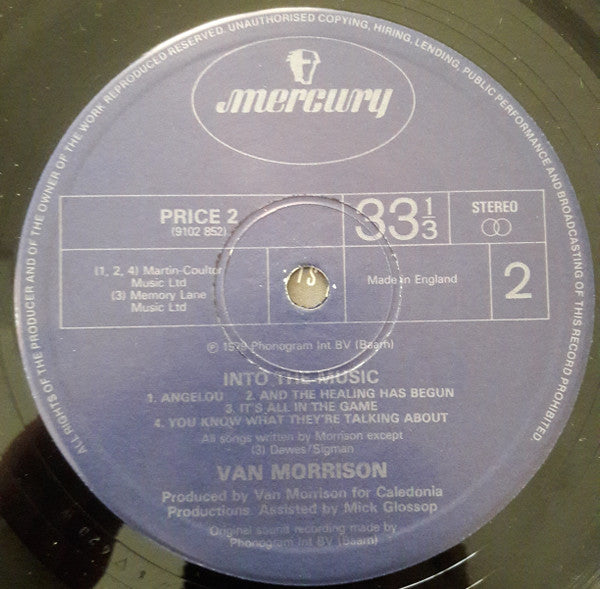 Van Morrison ~ Into The Music (Vinyl) - Djungel & Jazz