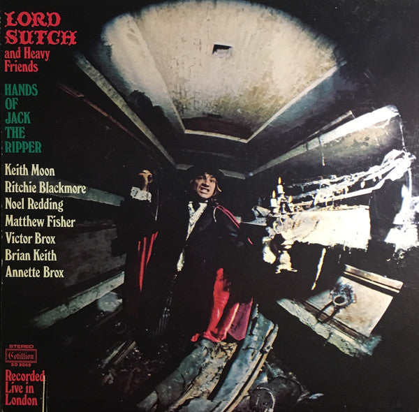 Lord Sutch And Heavy Friends ~ Hands Of Jack The Ripper (Vinyl) - Djungel & Jazz