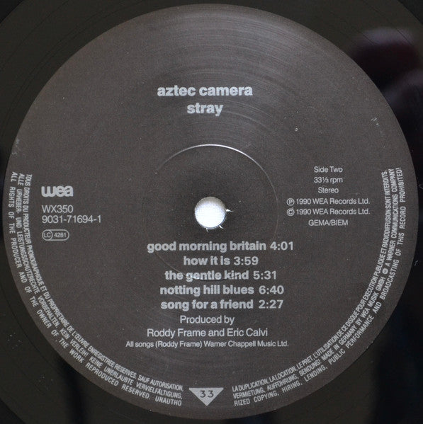 Aztec Camera ~ Stray (Vinyl) - Djungel & Jazz