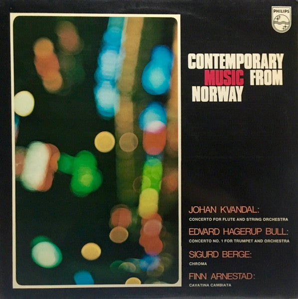 Johan Kvandal / Edvard Hagerup Bull / Sigurd Berge / Finn Arnestad ~ Contemporary Music From Norway (Vinyl) - Djungel & Jazz