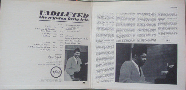 Wynton Kelly Trio ~ Undiluted (Vinyl) - Djungel & Jazz