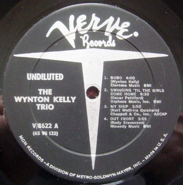 Wynton Kelly Trio ~ Undiluted (Vinyl) - Djungel & Jazz