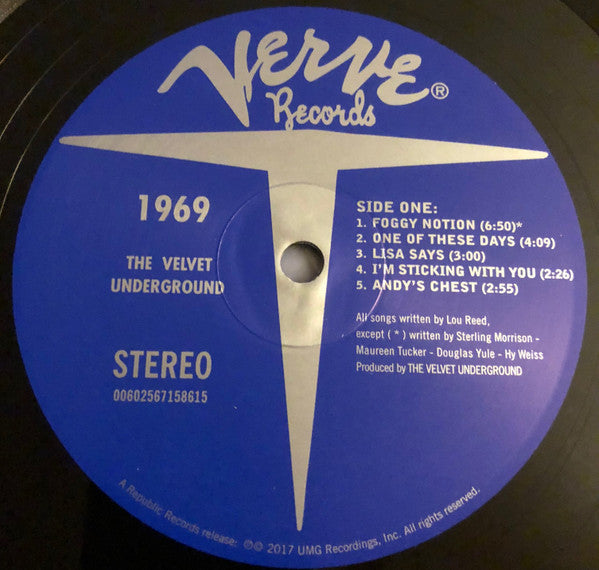 The Velvet Underground ~ 1969 (Vinyl) - Djungel & Jazz
