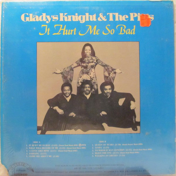 Gladys Knight & The Pips ~ It Hurt Me So Bad (Vinyl) - Djungel & Jazz