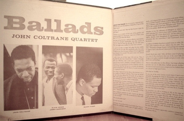 The John Coltrane Quartet ~ Ballads (Vinyl) - Djungel & Jazz