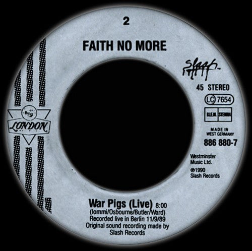 Faith No More : Epic (7", Single)