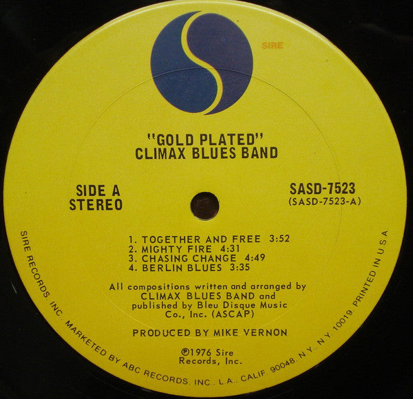 Climax Blues Band ~ Gold Plated (Vinyl) - Djungel & Jazz