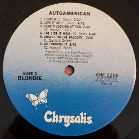 Blondie ~ Autoamerican (Vinyl) - Djungel & Jazz