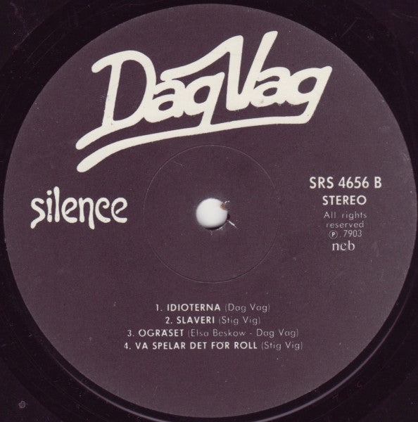 Dag Vag ~ Dag Vag (Vinyl) - Djungel & Jazz