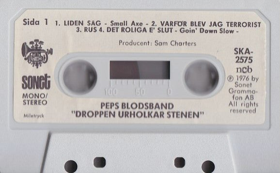 Peps Blodsband ~ Droppen Urholkar Stenen (Vinyl) - Djungel & Jazz