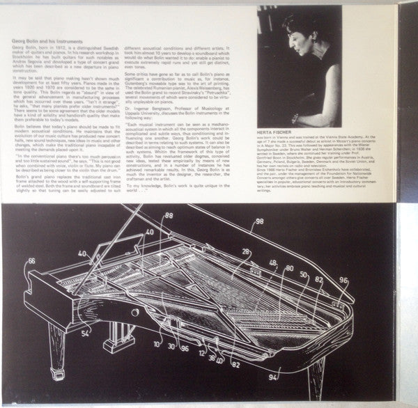 Bronisław Eichenholz, Herta Fischer ~ New Swedish Instruments: Violino Grande, Bolin Grand Piano (Vinyl) - Djungel & Jazz